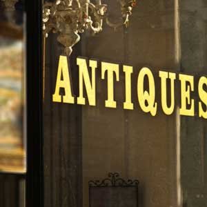 antique stores category