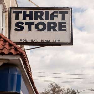 thrift store category